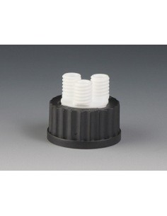Screw cap GL 45 with 3 Necks GL14 PTFE