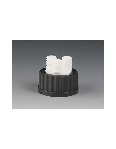 Screw cap GL 45 with 3 Necks GL14 PTFE