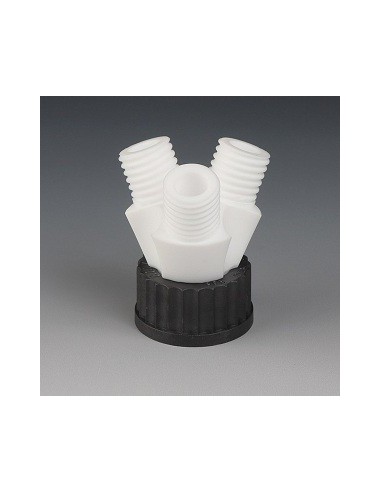 Zakrętka GL 45 z 4 szyjkami GL25 PTFE