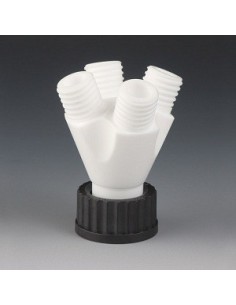 Screw cap GL45 4 Necks GL25 PTFE