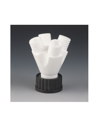 Screw cap GL45 4 Necks GL25 PTFE
