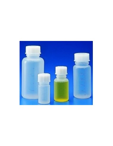 Weithalsflasche PP 1000 ml mit Graduierung autoklavierbar mit