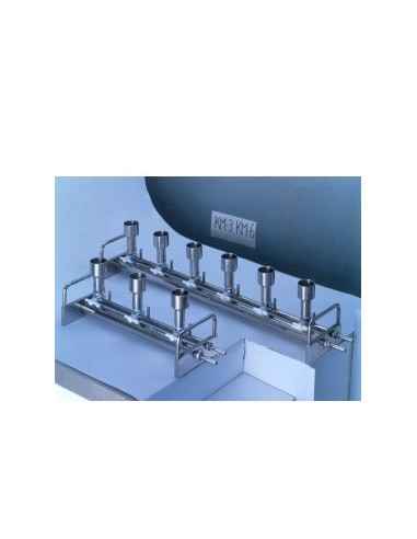 Vakuumfiltrationsgerät KM3N Edelstahl drei Halter