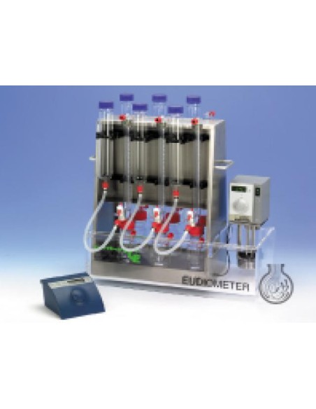 Eudiometer 6 measuring points for determination of putrefaction