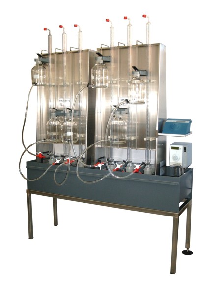 Eudiometer 12 measuring points for determination of