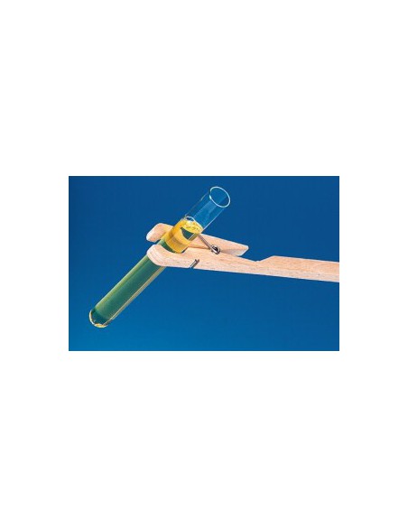 Test tube holder 20 mm approx 175 mm wood