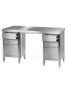 Stół laboratoryjny 4 stal 18/8 DxSxW 2500x750x900 mm