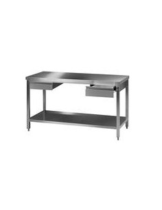 Stół laboratoryjny 2 stal 18/8 DxSxW 2000x750x750 mm