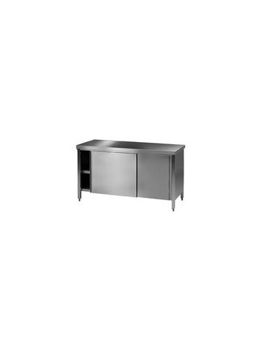 Laboratory worktable 6 18/10 Stainless Steel LxWxH 3000x750x750