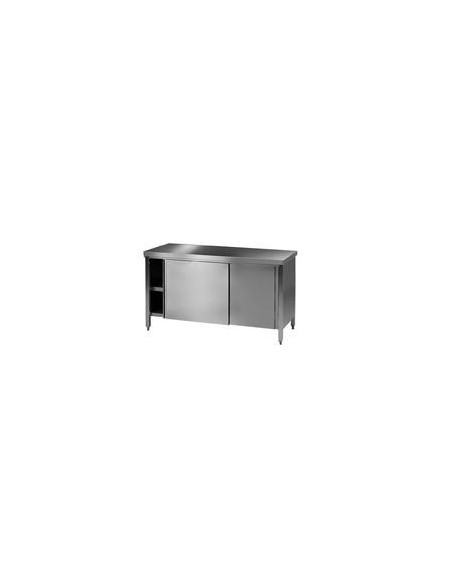 Laboratory worktable 6 18/10 Stainless Steel LxWxH 3000x750x750