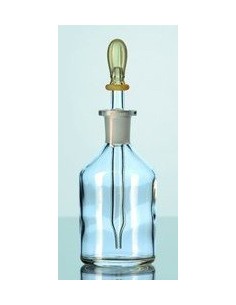 Tropfflasche 50 ml Glas klar mit Pipette
