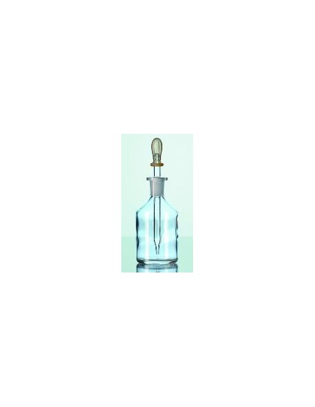 Tropfflasche 100 ml Glas klar mit Pipette