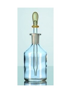 Tropfflasche 50 ml Glas braun Pipette VE 10 Stck