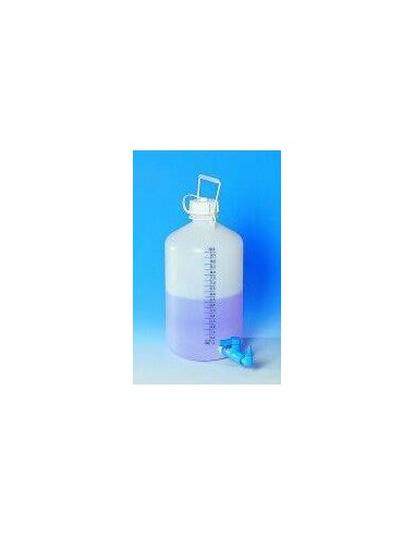 Butelka zapasowa z zaworem gwintowanym PE-HD 25 l