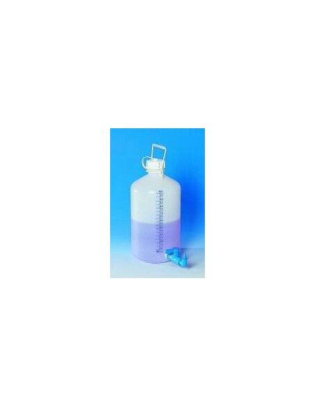 Vorratsflasche mit Gewindestutzen PE-HD 25 l