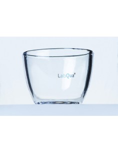 Tiegel Quarzglas hohe Form 15 ml oberer Aussen-Ø 30 mm Höhe 38