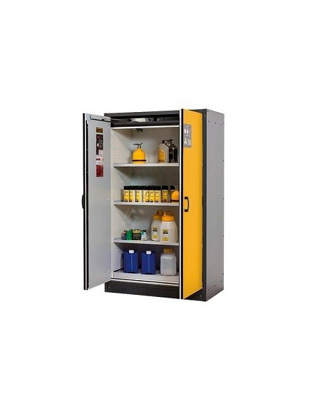 Safety storage cabinet Q30.195.116 RAL7016 doors RAL7035 WxDxH