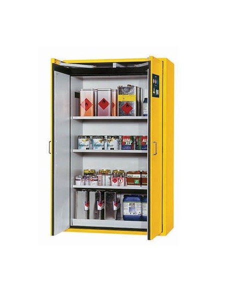 Safety storage cabinet S90.196.090 RAL1004 WxDxH 896x616x1968