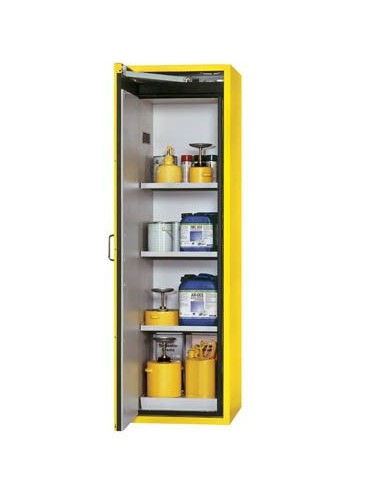 Safety storage cabinet S90.196.060.WDAS left RAL1004 WxDxH
