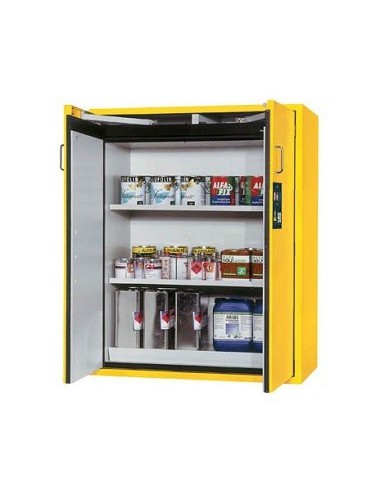 Sicherheitsschrank S90.129.120.WDAS Sicherheitsgelb RAL1004