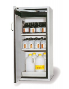 Safety storage cabinet S90.129.060.WDAS left RAL7035 WxDxH