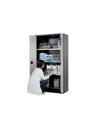 Szafa na chemikalia CS.195.105.FD RAL7016 drzwi harmonijkowe