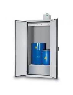 Drum cabinet XL90.222.110.WDAS RAL7035 WxDxH 1105x1018x2224 mm