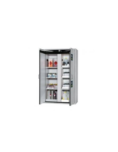 Combi safety storage cabinet K90.196.120.MV.WDAS RAL7035 WxDxH
