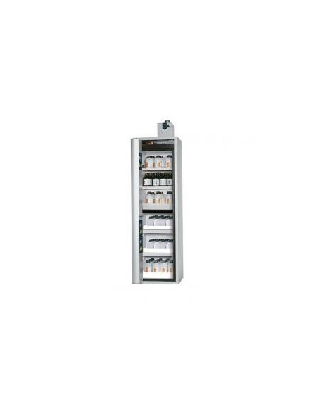 Kombi-Gefahrstoffschrank K90.196.060.MH.WDAS RAL7035 BxTxH
