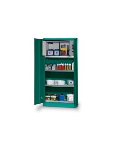 PSM-Schrank EP.195.095.F türkisgrün 3 Wannen Sicherheitsbox