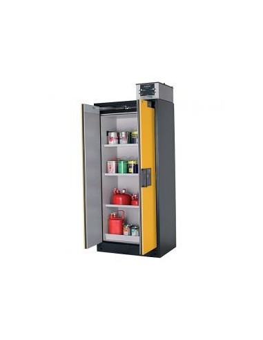 Safety storage cabinets Pegasus Q90.195.090.WDAC RAL7016 doors