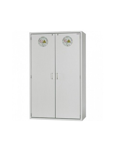 Safety storage cabinet S90.196.120 grey WxDxH 1196x616x1968 mm