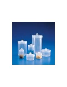 Naczynko wagowe z pokrywką PP 25mL ØxW 40x30 mm op. 10 szt.