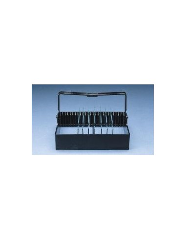 Ramka do barwienia POM na 25 szkiełek podstawkowych 76x26 mm