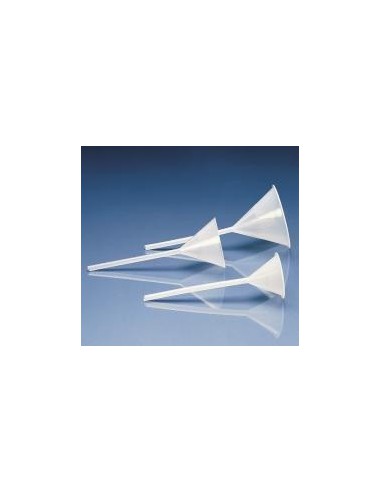 Analytical funnel PP ong-stemmed Ø 72 mm stem length 142 mm