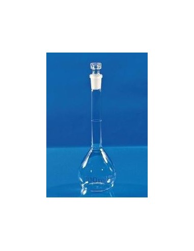 Kolba miarowa 500mL szkło borokrzem 3.3 korek szklany NS 19/26