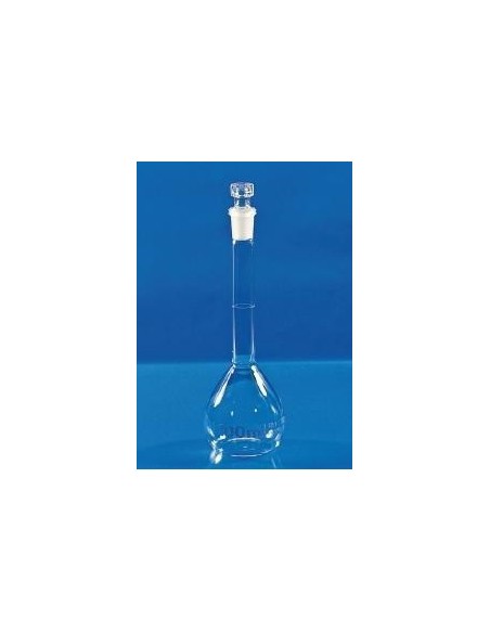 Kolba miarowa 500mL szkło borokrzem 3.3 korek szklany NS 19/26