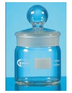 Naczynko wagowe szkło Simax forma niska 24 ml