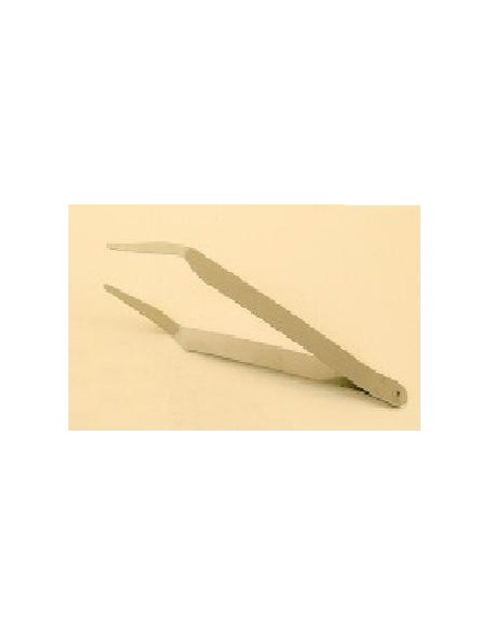 Precision tweezers lightmetal blunt lenght 115 mm