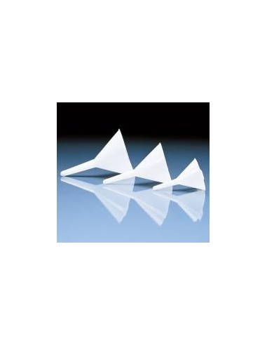 Funnel PP length 110 mm Ø 75 mm stem-Ø 6 mm pack 12 pcs.