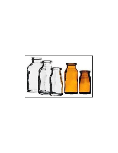 Injektionsflasche 50 ml Ø Hals 20 mm braun Typ III VE 130 St.