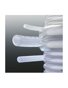 Wąż z PCV/siatka tekstylna Ø wewn. 8 mm Ø zewnętrzna 14 mm