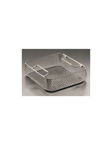 Kosz SxGxW 480/250/50 mm stal nierdzewna pleciony nastawialny