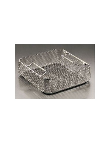 Kosz SxGxW 480/254/50 mm stal nierdzewna pleciony nastawialny