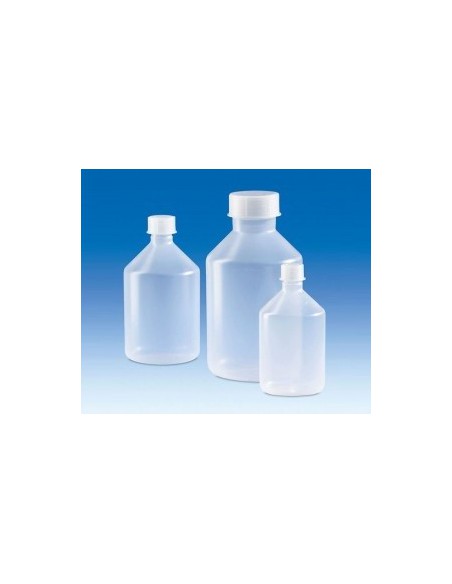 Reagent bottle wide mouth PP 100 ml with screw cap GL32 pack 20