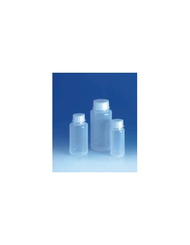 Wide-mouth bottle 1000ml PE-LD with screw-cap PP