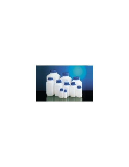 Chemikalienflasche PE-HD 1000 ml weiss ohne Verschluss GL 54 VE