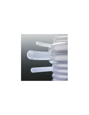 Schlauch aus PVC mit Gewebe Ø innen/außen 38/48 mm Wandung 5 mm