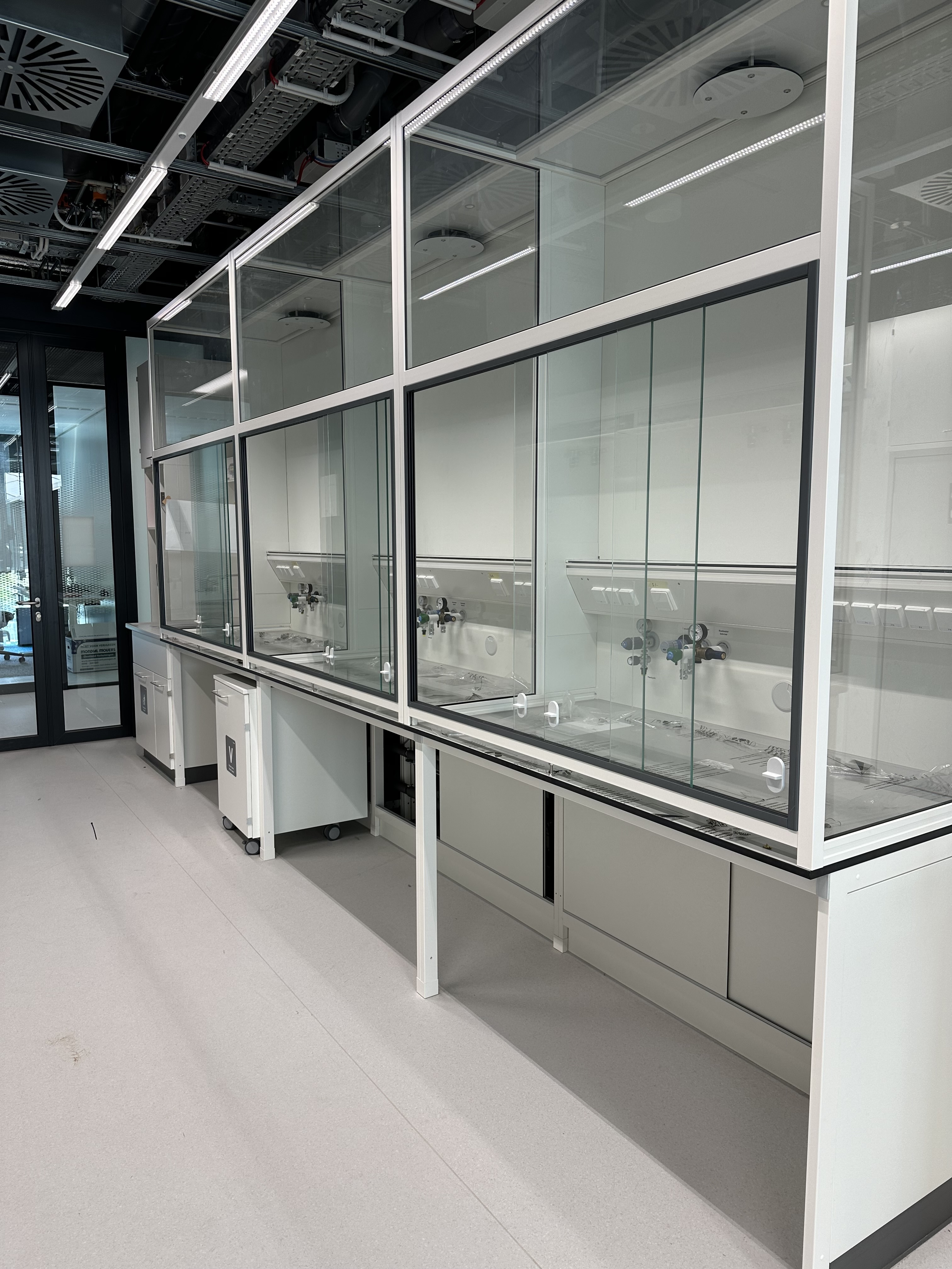 Laborbereich im Feringa Building