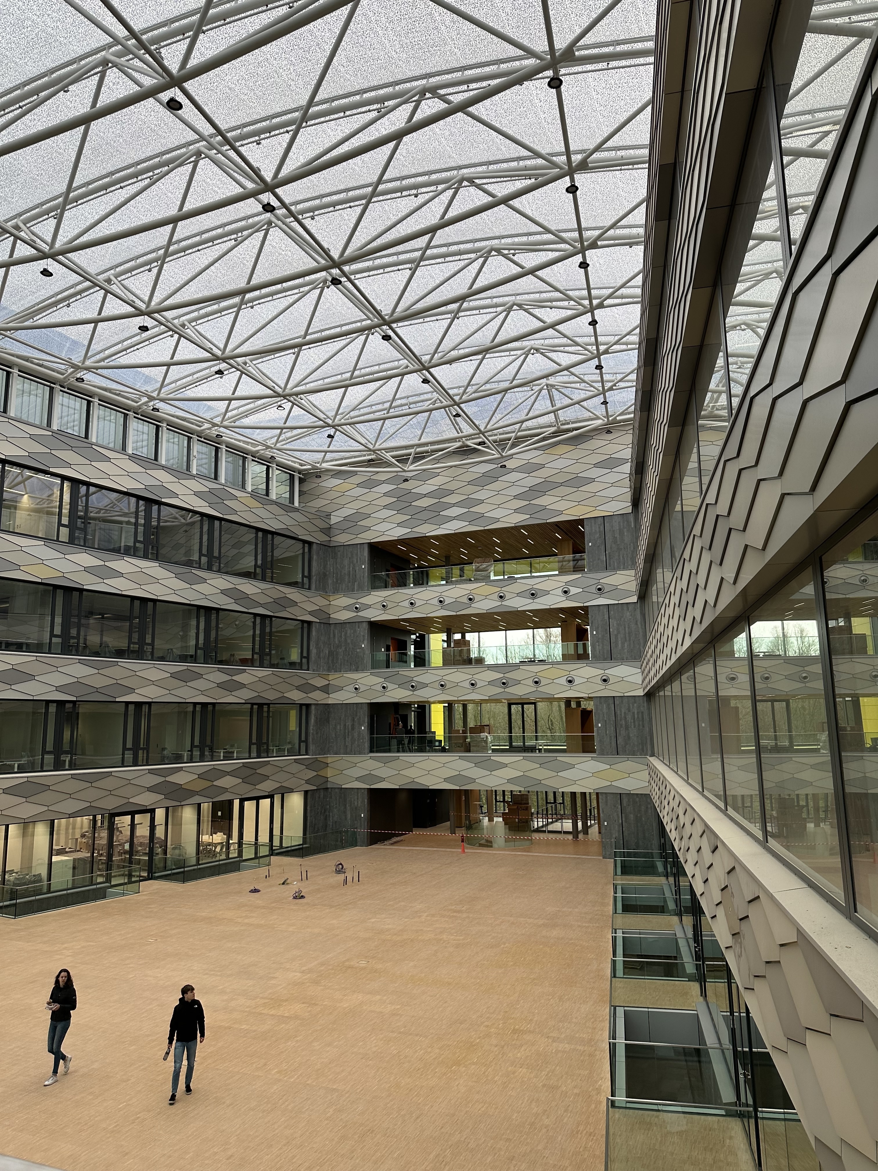 Offener Arbeitsbereich im Feringa Building